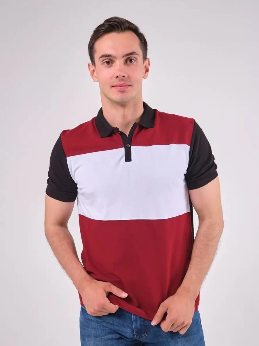 Футболка поло с коротким рукавом