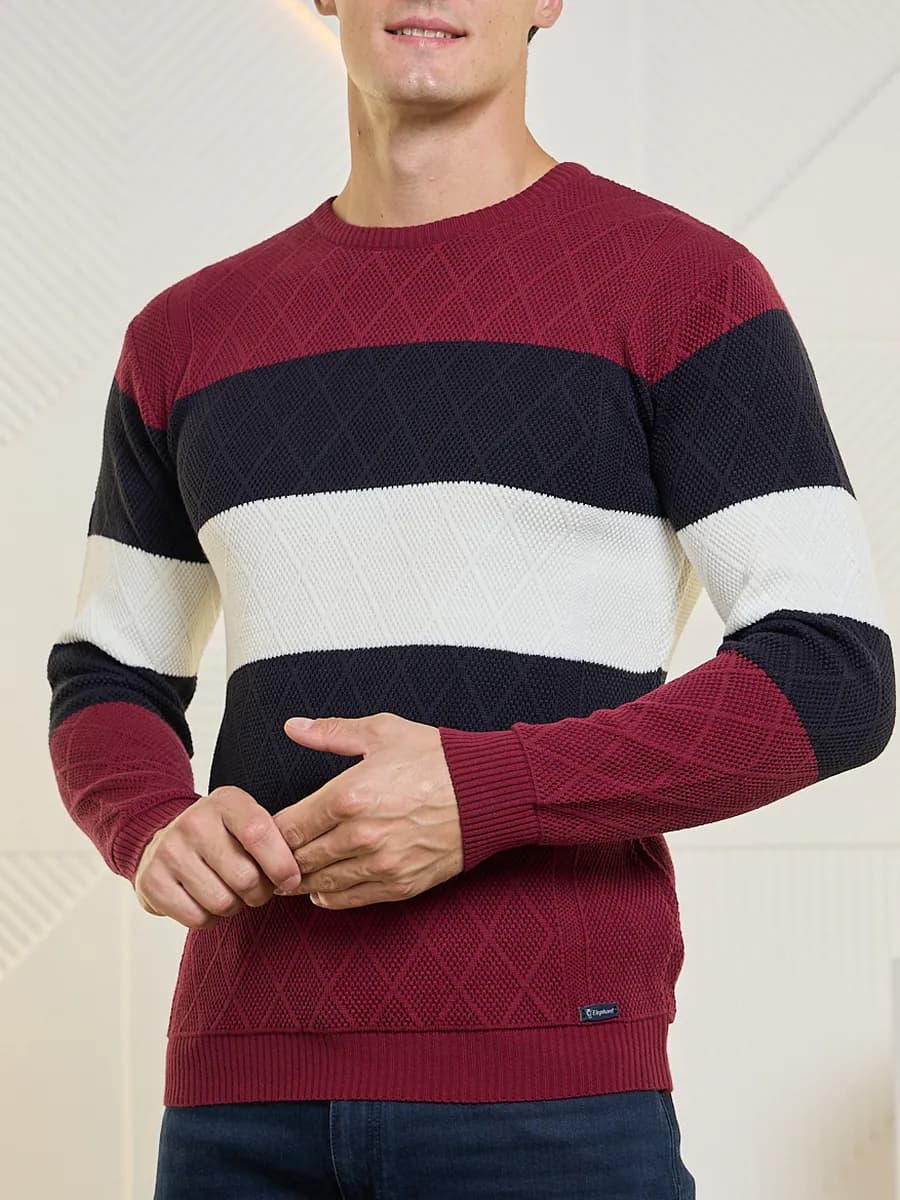 Джемпер вязаный