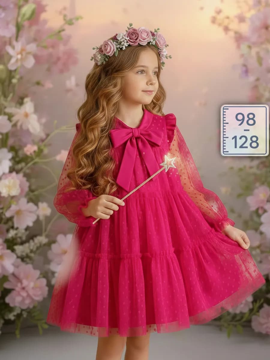 Платье нарядное праздничное на выпускной в садик