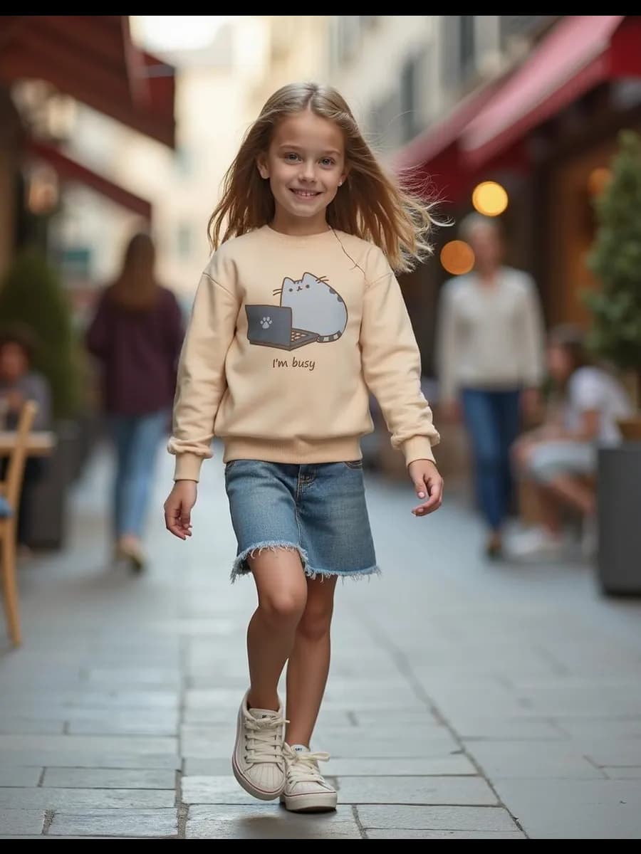 Свитшот с принтом кофта для детей