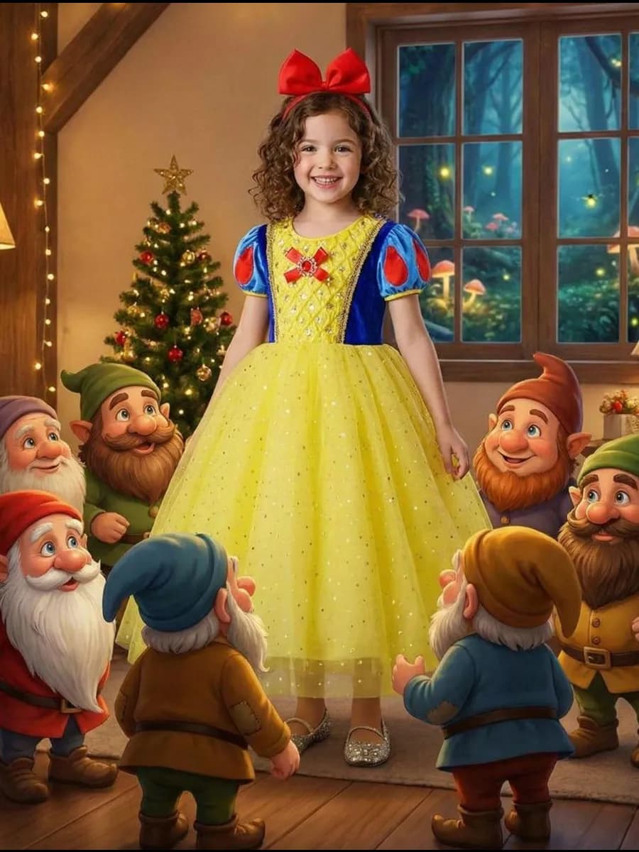 Платье Белоснежки