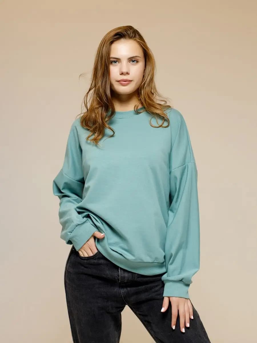 свитшот оверсайз