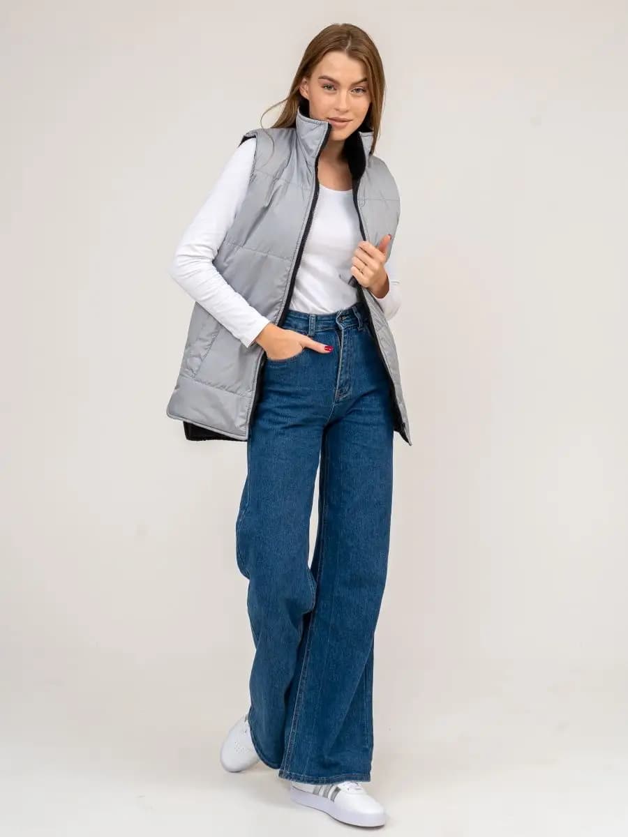 Жилет рабочий женский утеплённый