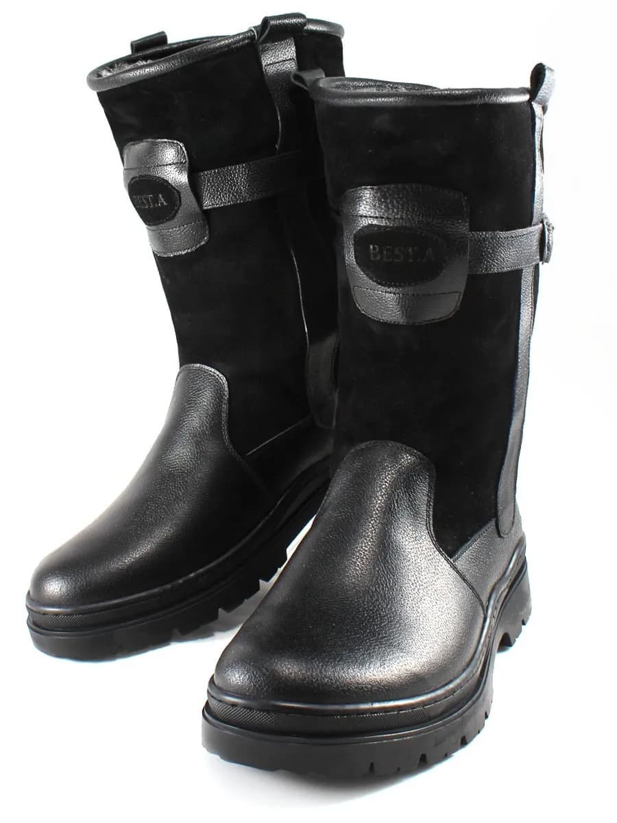 Унты монгольские сапоги кожаные рабочие зимние