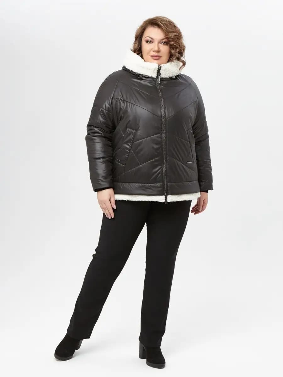 Куртка демисезонная короткая стеганая