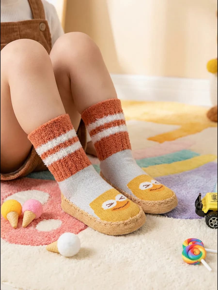 Носки для малышей теплые махровые