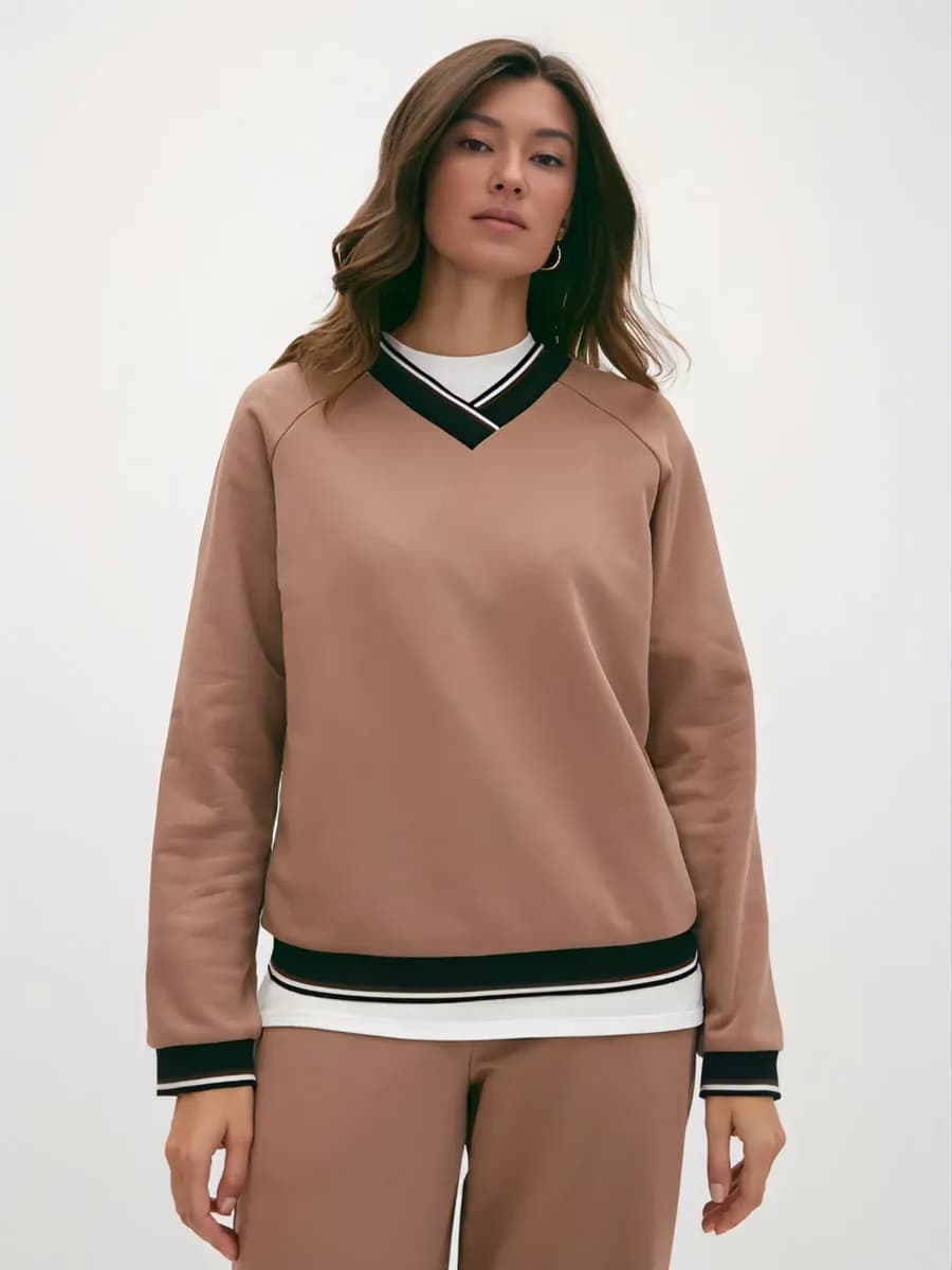 Свитшот толстовка оверсайз нарядный