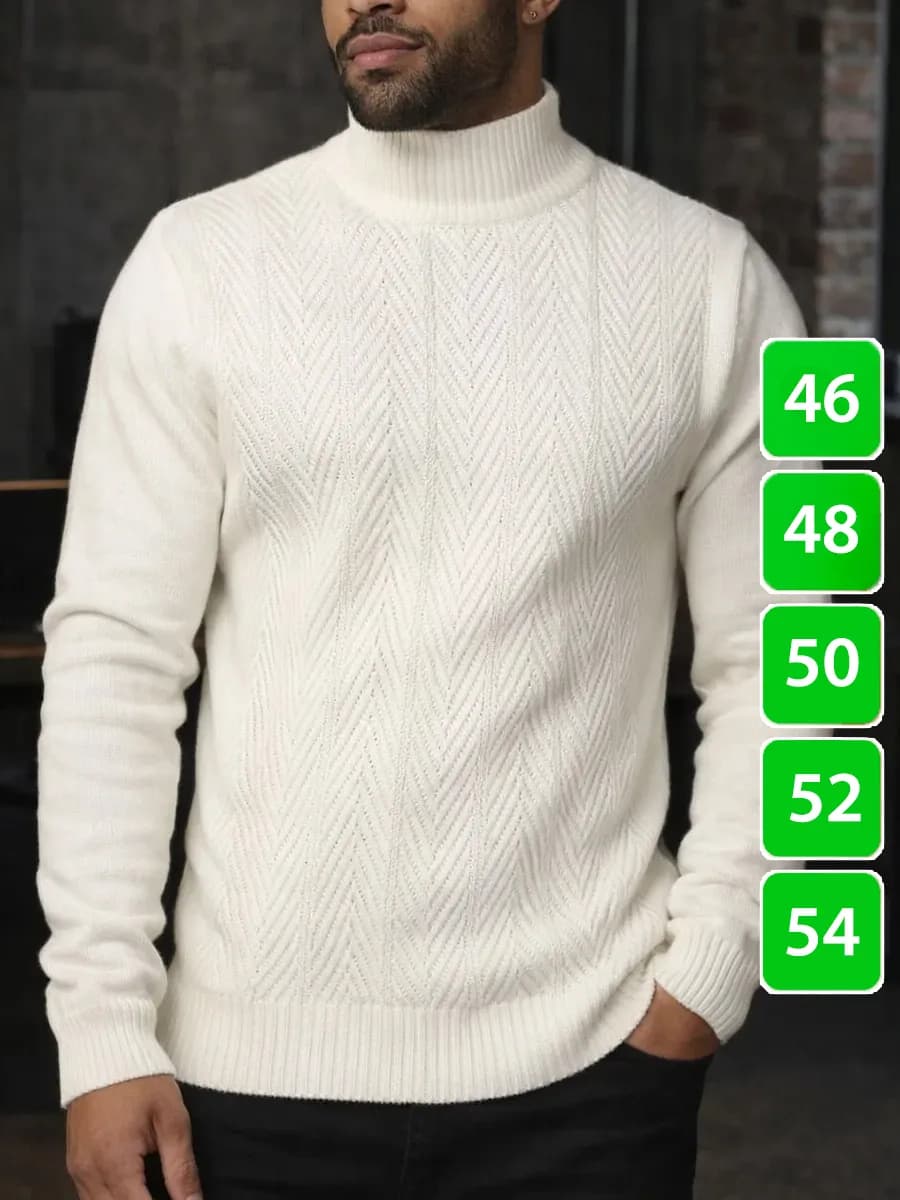 Свитер с горлом шерстяной