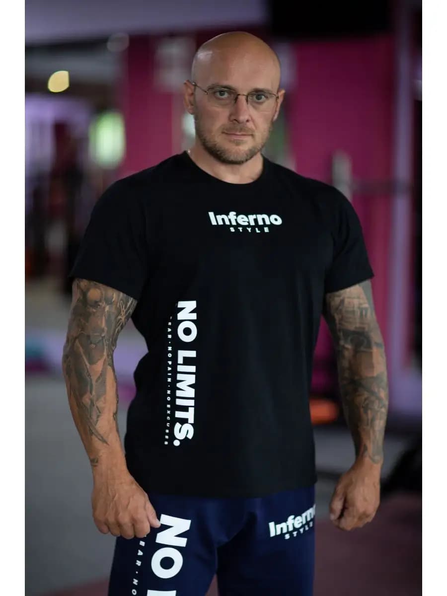 Футболка спортивная мужская "NO LIMITS"
