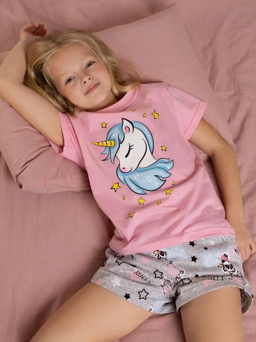 Пижама детская с шортами