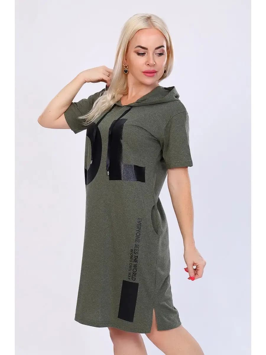 Платье женское, туника домашняя