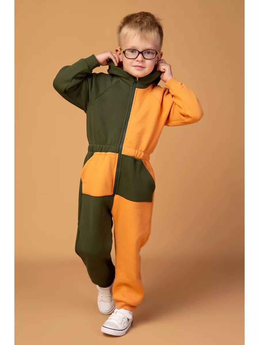 Комбинезон утепленный с начесом