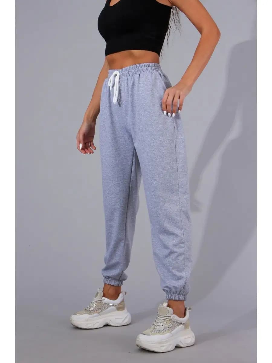 Брюки джогерсы спортивные широкие