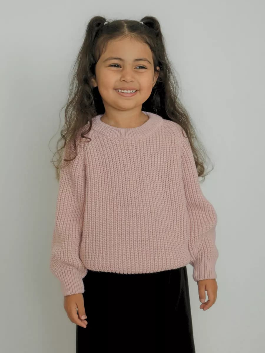 Кофта джемпер крупной вязки