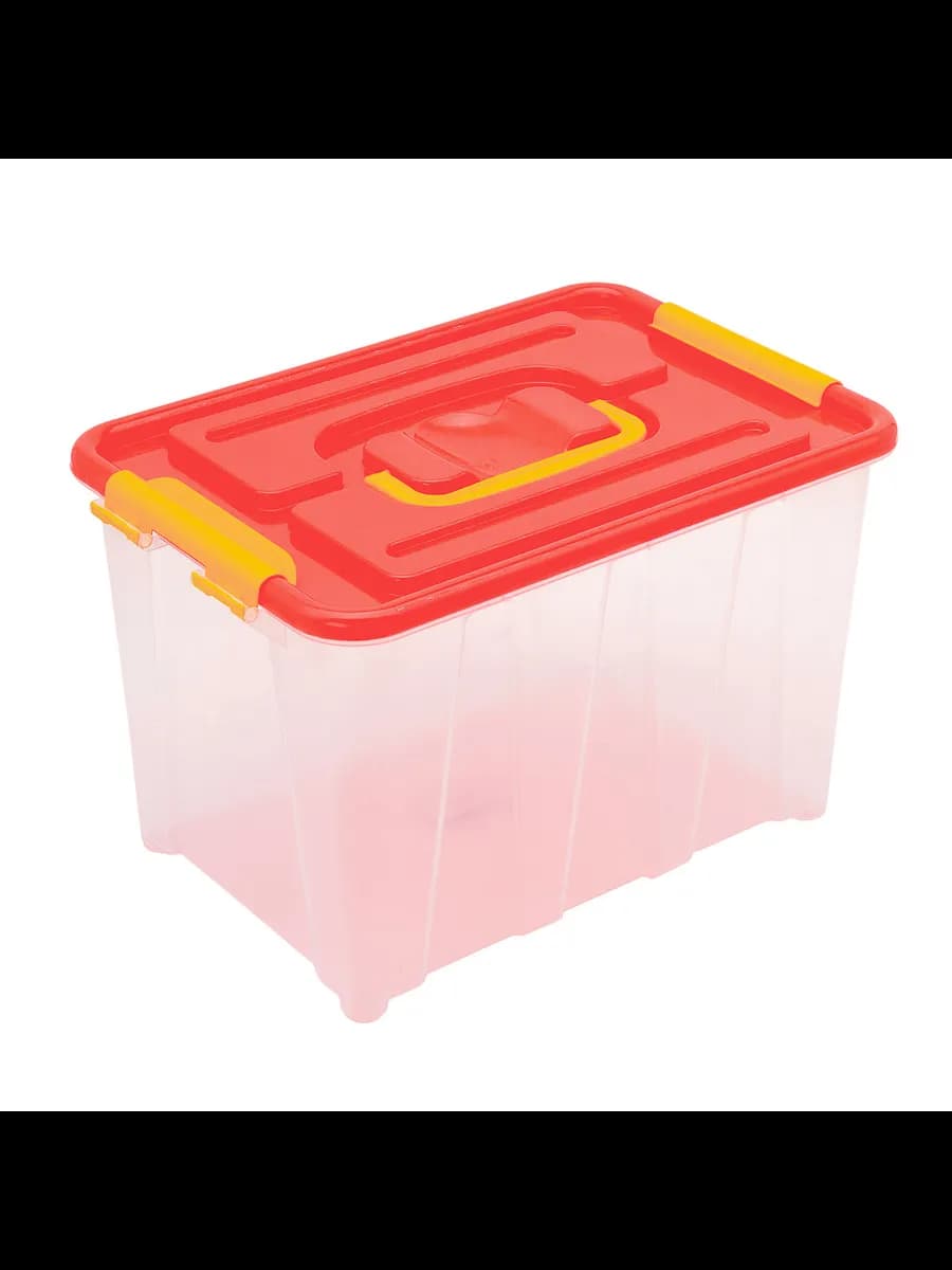 Контейнер для хранения с крышкой и ручками 6л, 28*19*18 см