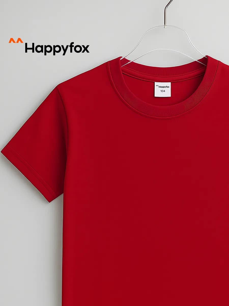 Футболка базовая детская хлопок школьная