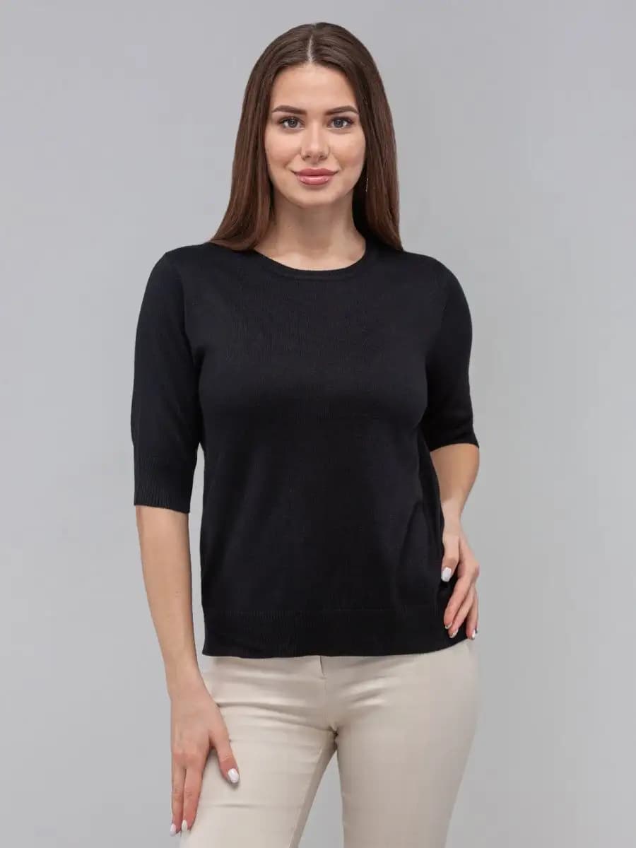 Джемпер с коротким рукавом