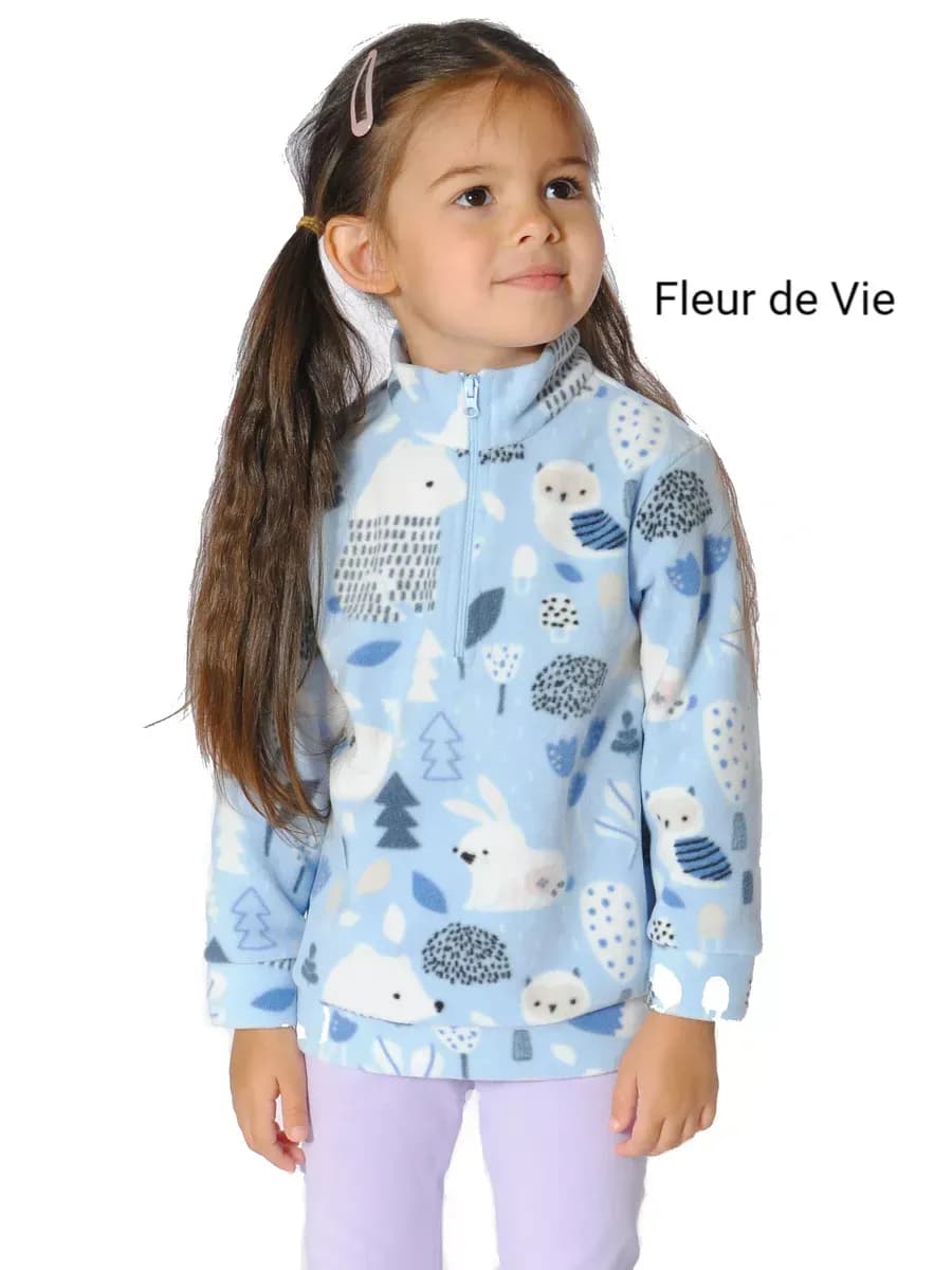 Кофта флисовая теплая