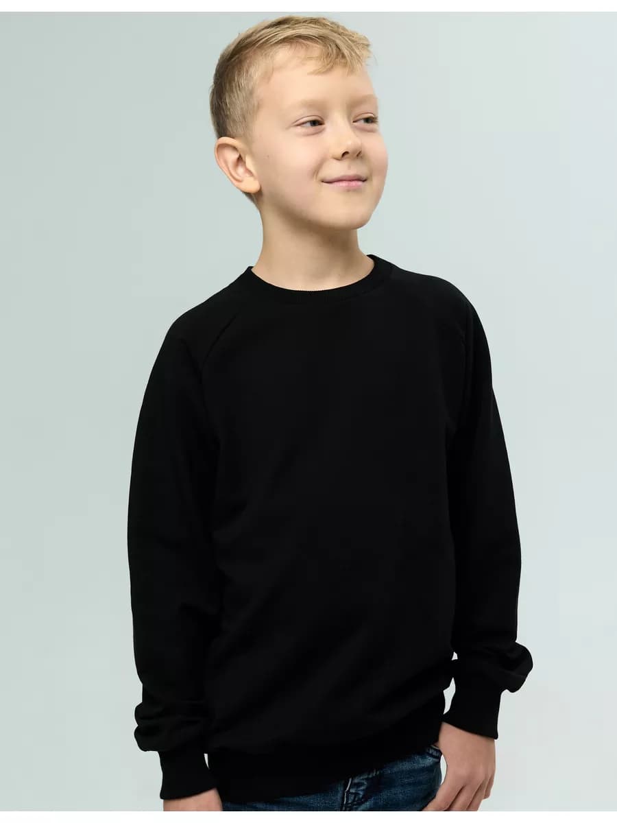 Свитшот оверсайз подростковый хлопок с лайкрой