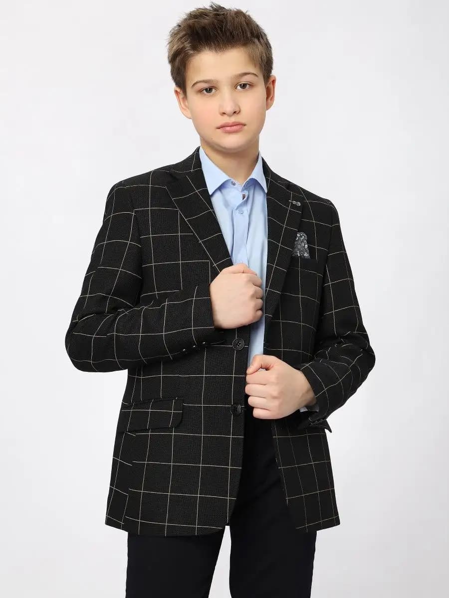 Пиджак школьный классический
