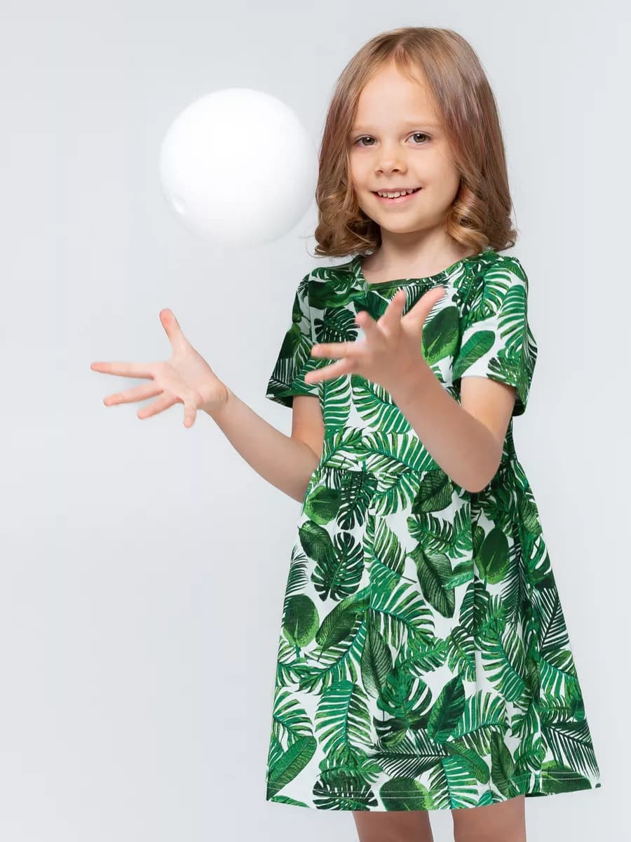 Платье в садик хлопок 100%