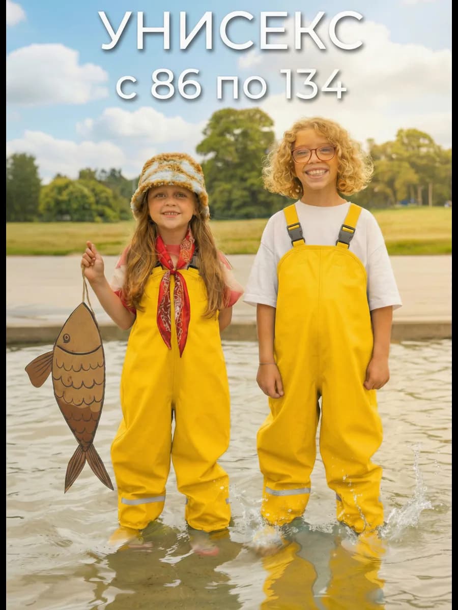 Полукомбинезон непромокаемый дождевик