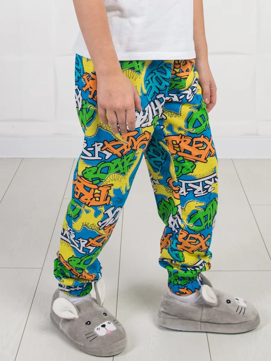 Брюки пижамные домашние в садик