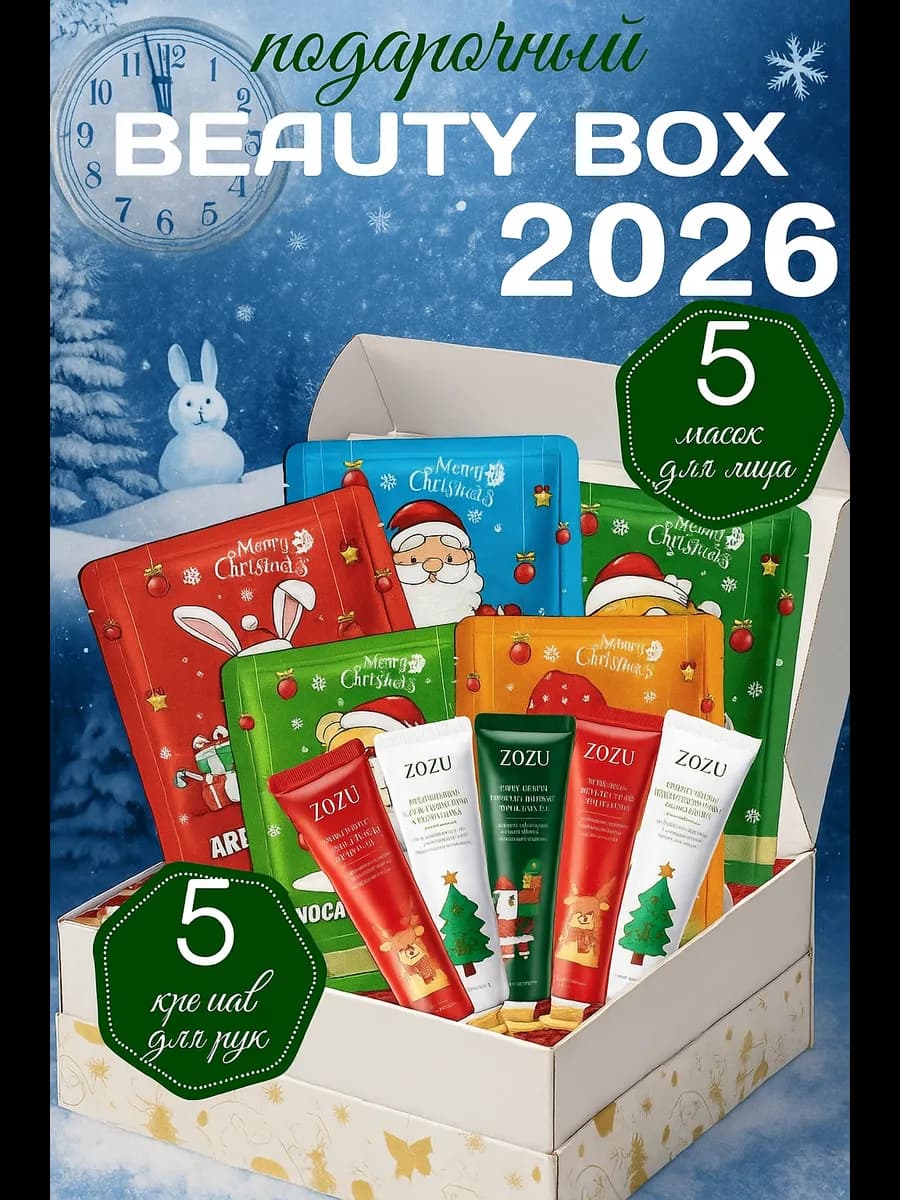Подарочный набор косметики для женщин бьюти бокс