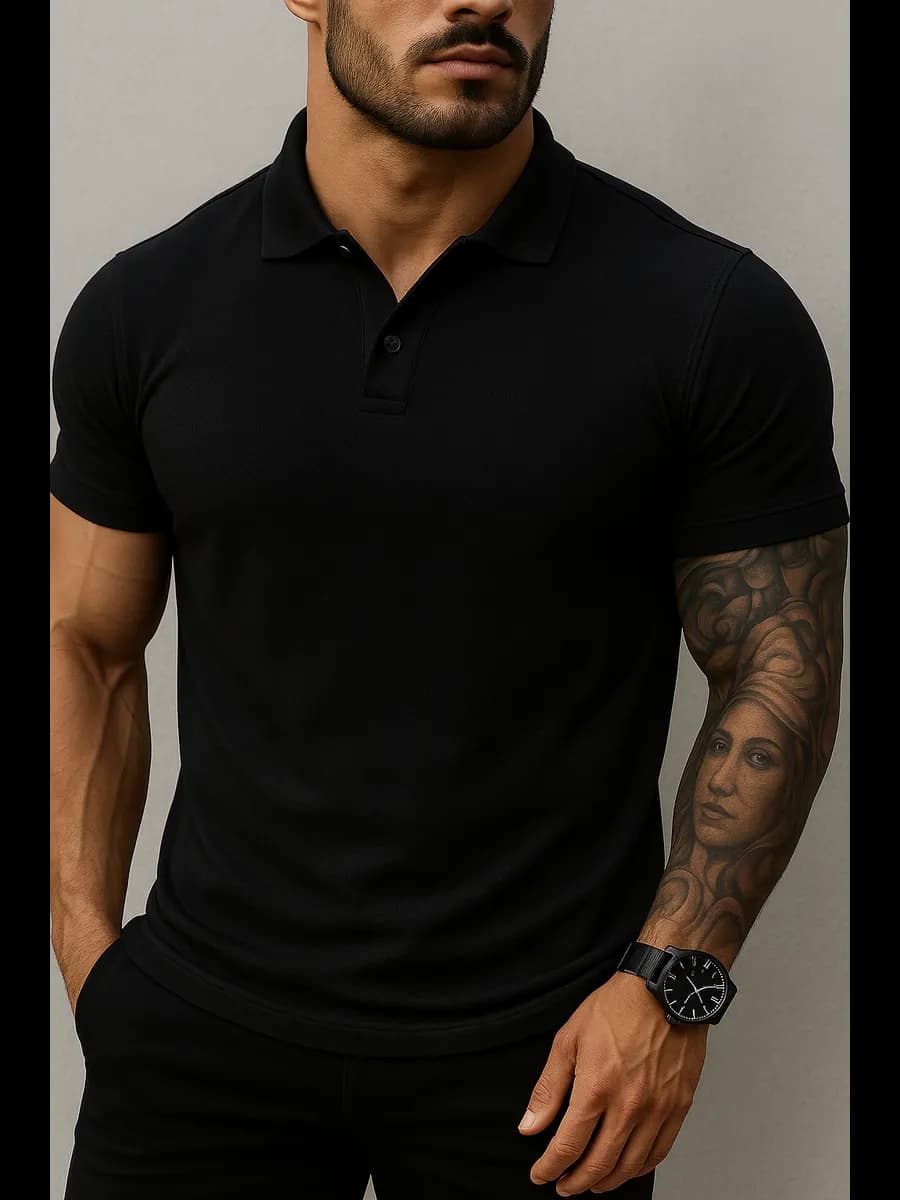 Футболка поло хлопок