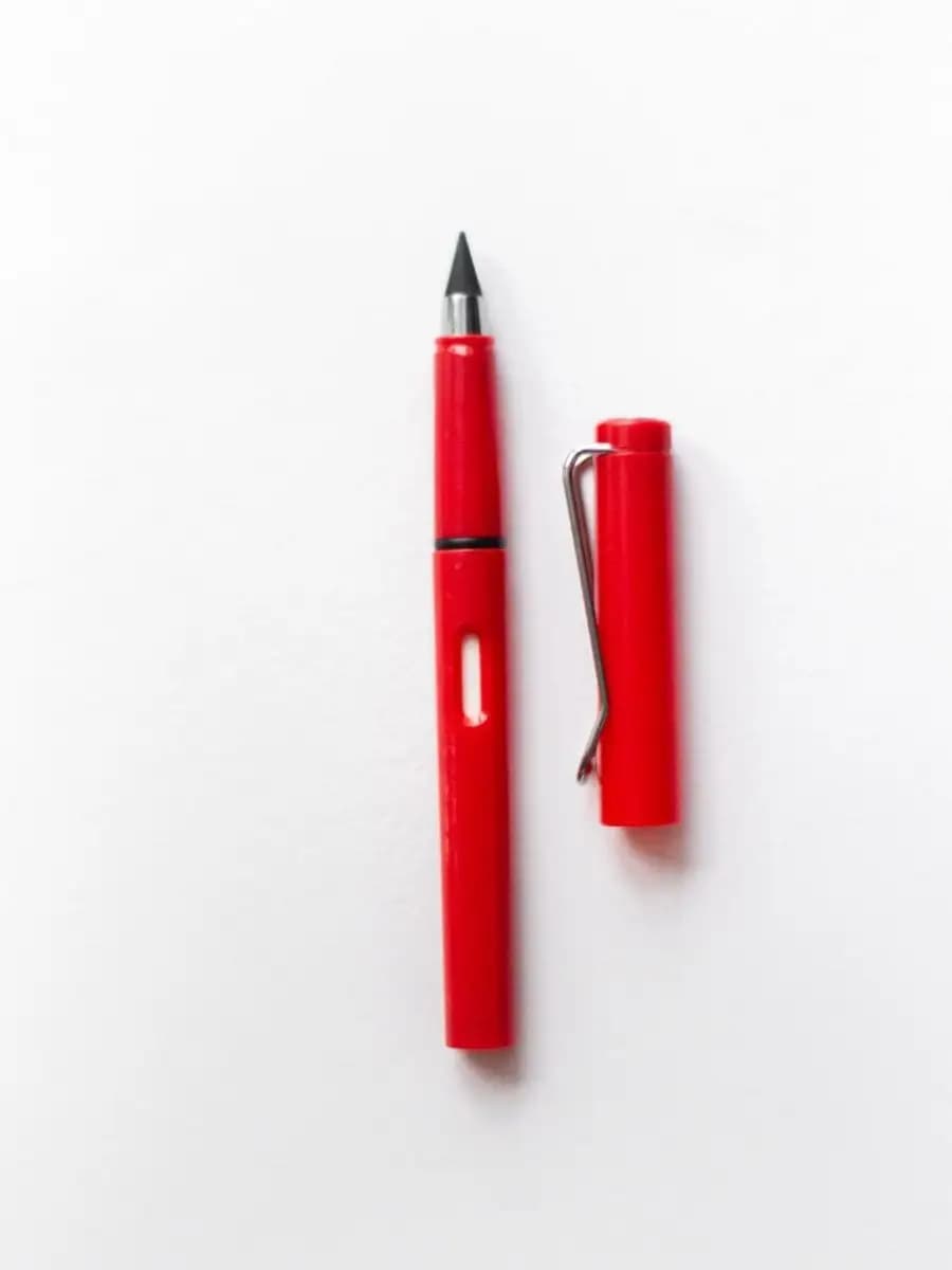 Вечный карандаш с ластиком простой