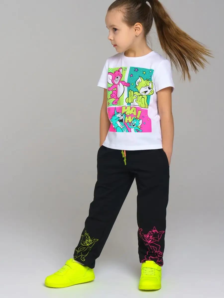 Брюки на резинке без начеса детские в садик