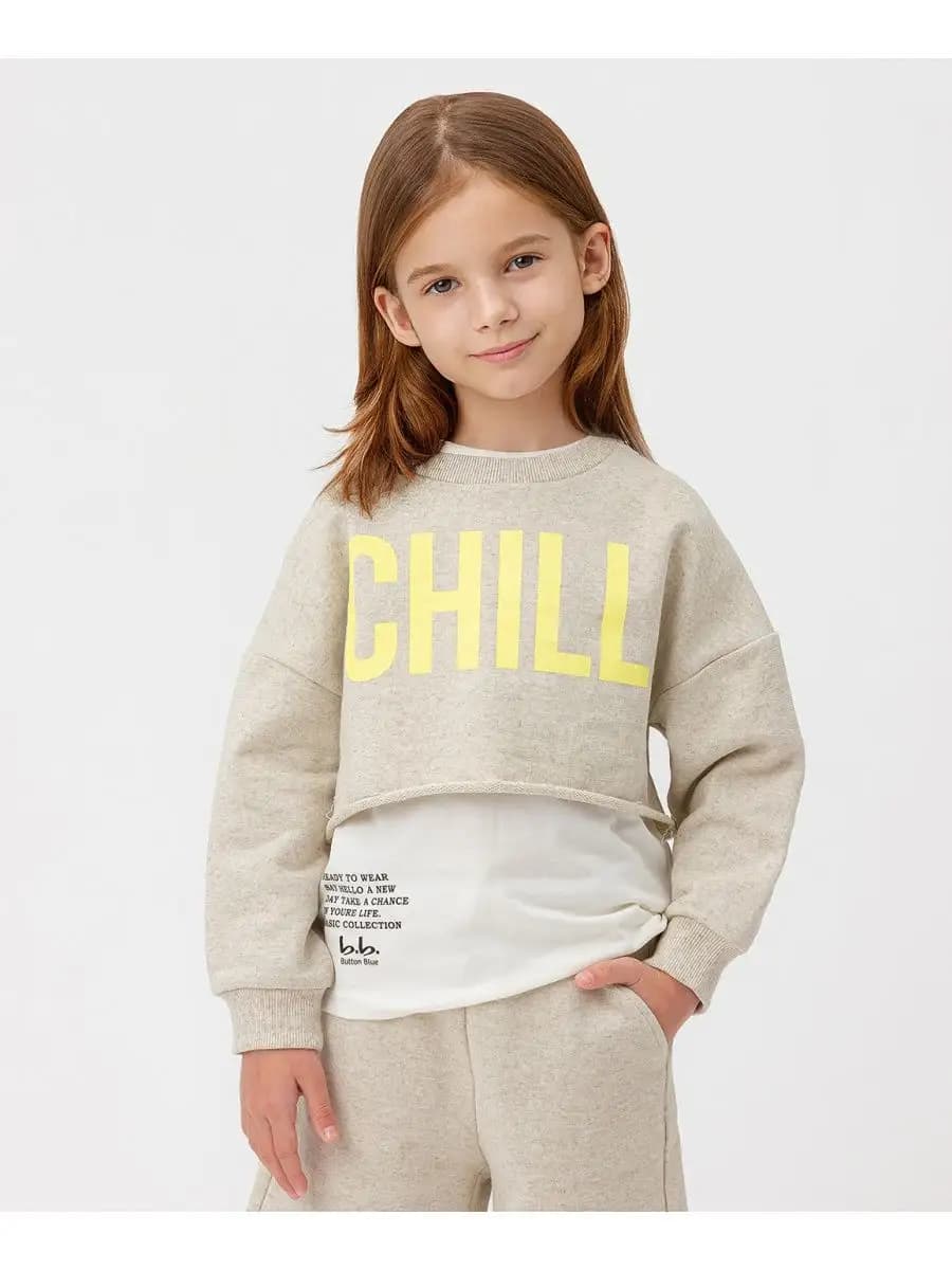 Свитшот укороченный