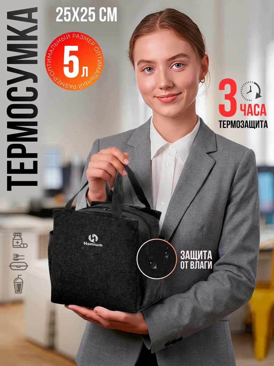 Термосумка для бутылочек и ланча