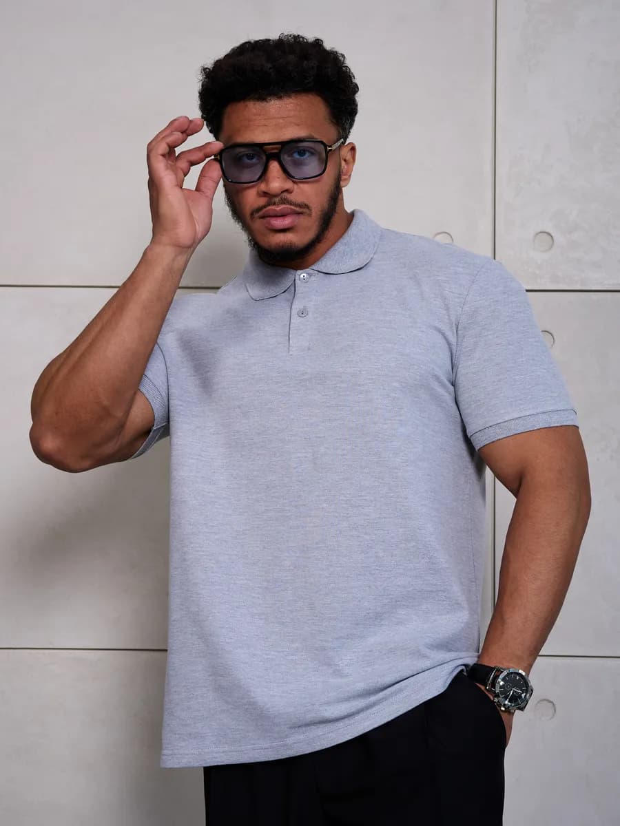 Футболка поло с коротким рукавом