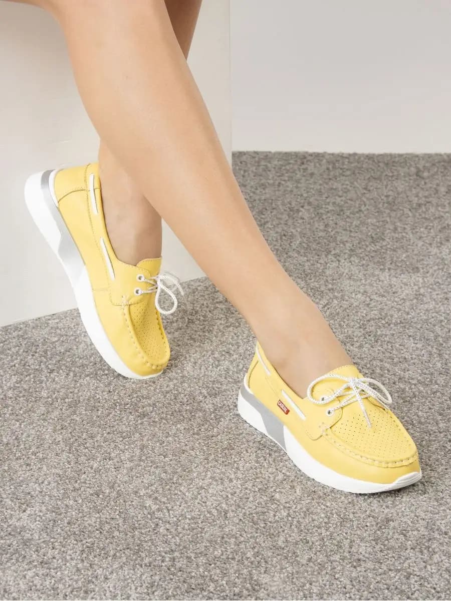 Мокасины женские кожаные