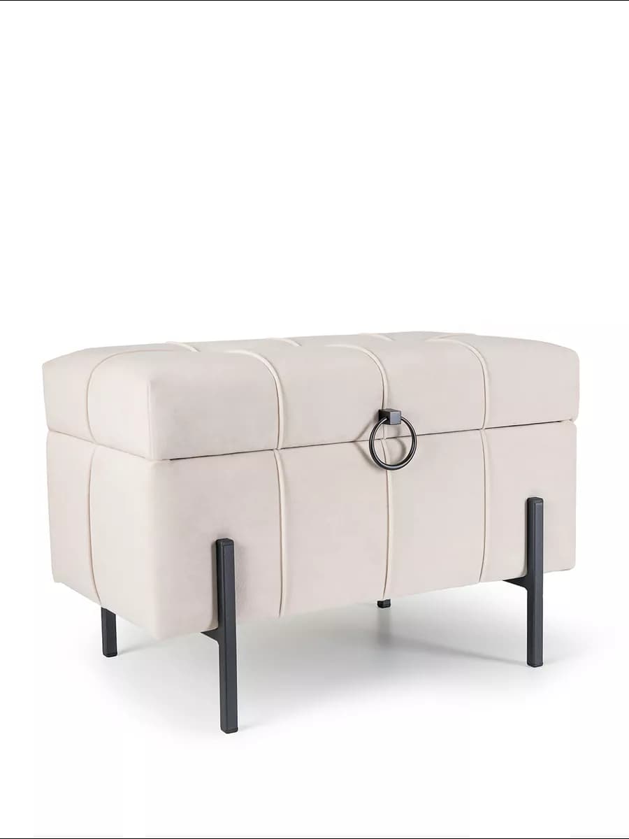 Пуфик для прихожей с ящиком для хранения