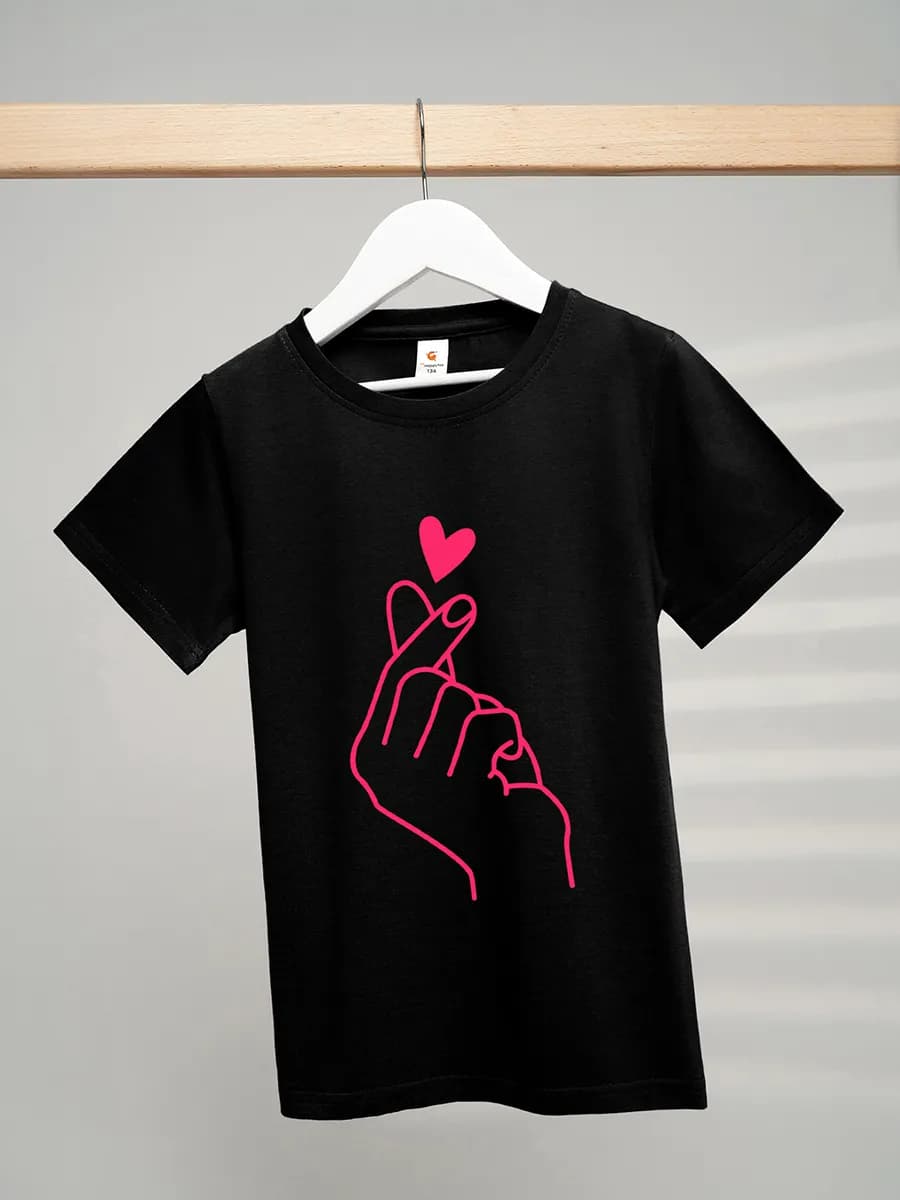 Футболка с принтом детская хлопковая