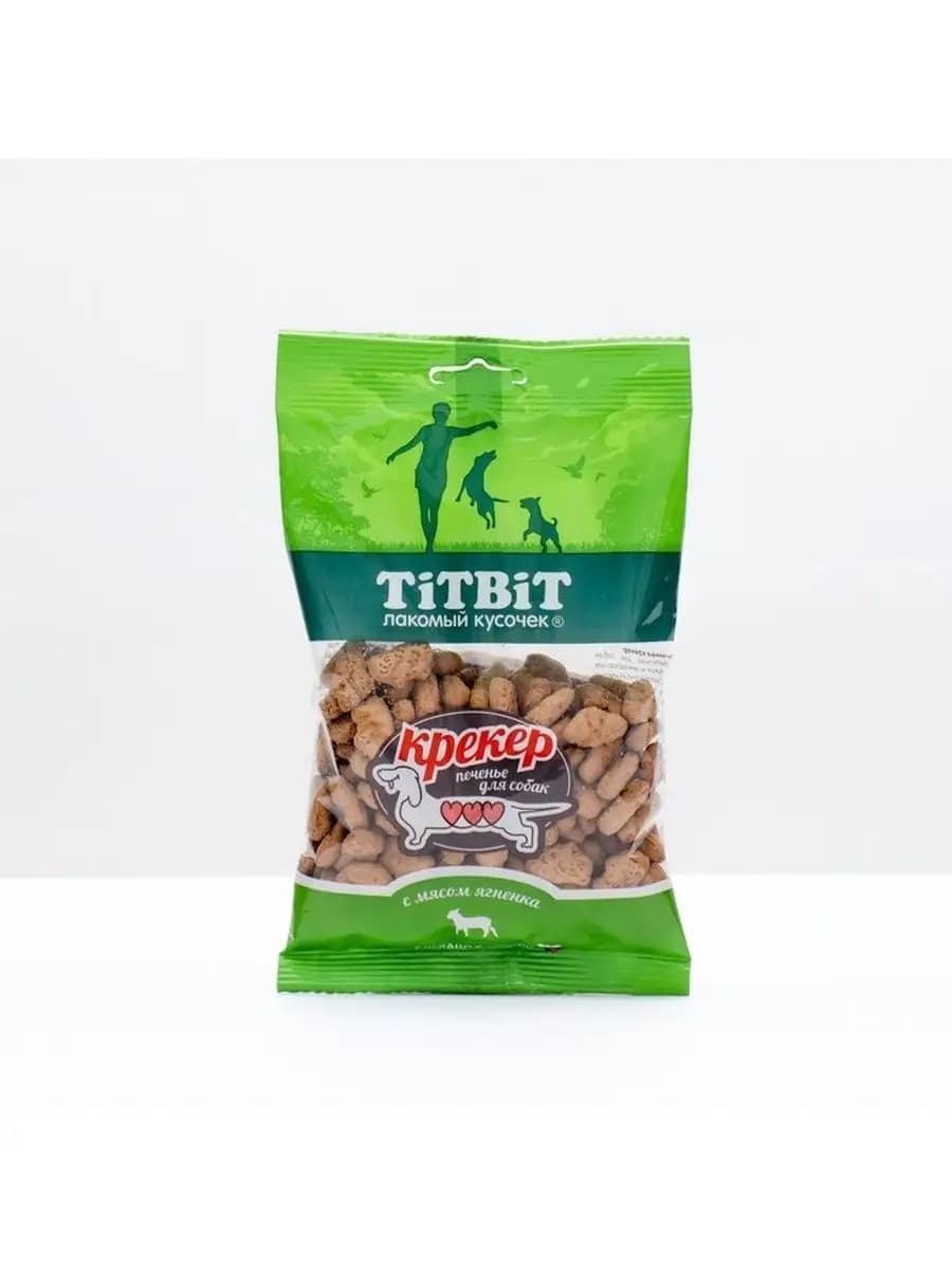 Крекер для собак, с мясом ягненка, 100 г