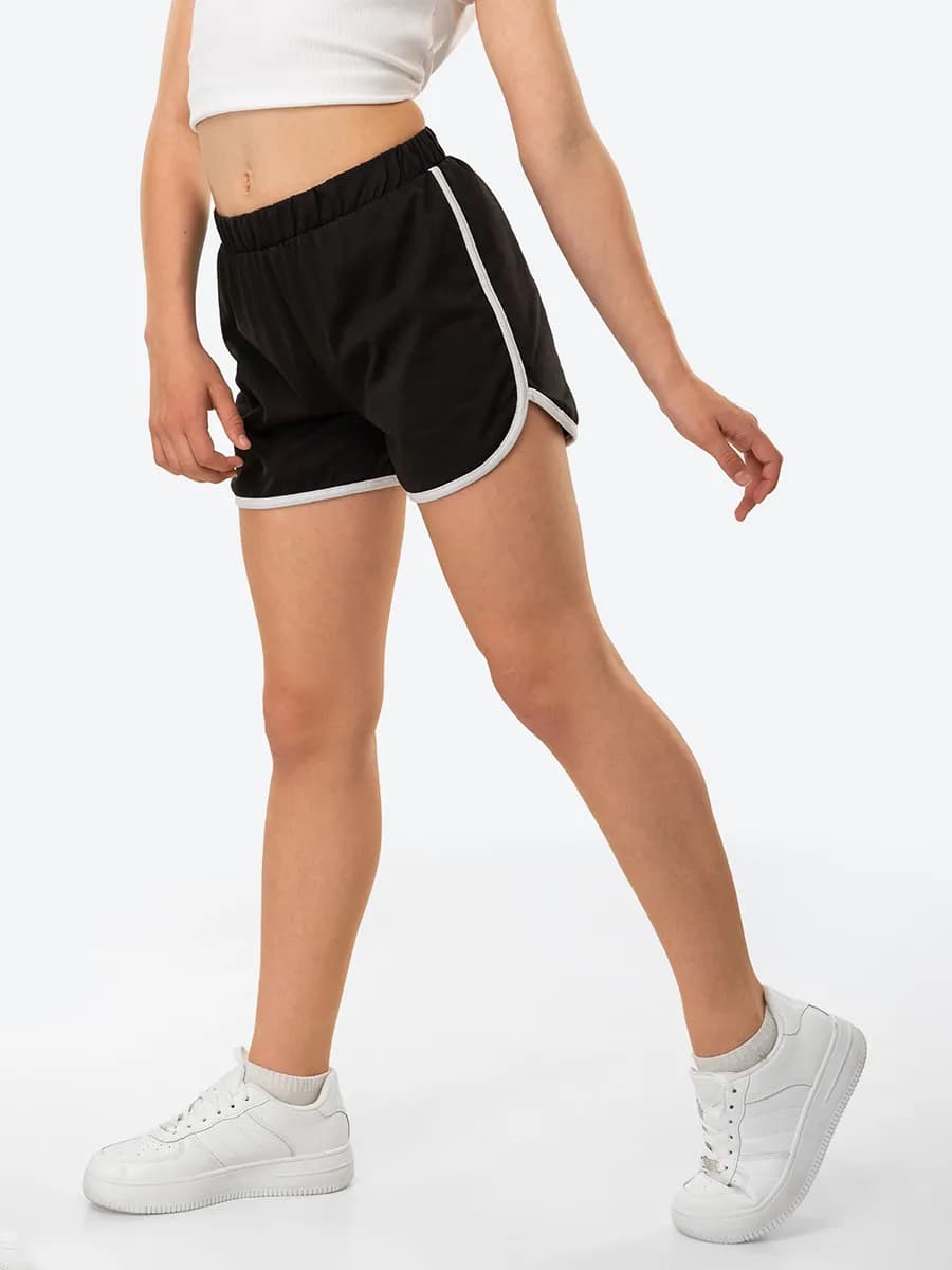 Шорты детские для физкультуры школьные трикотажные