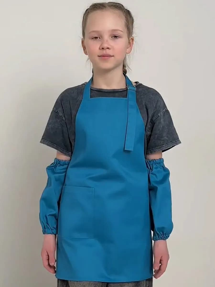 Фартук детский для трудов школьный