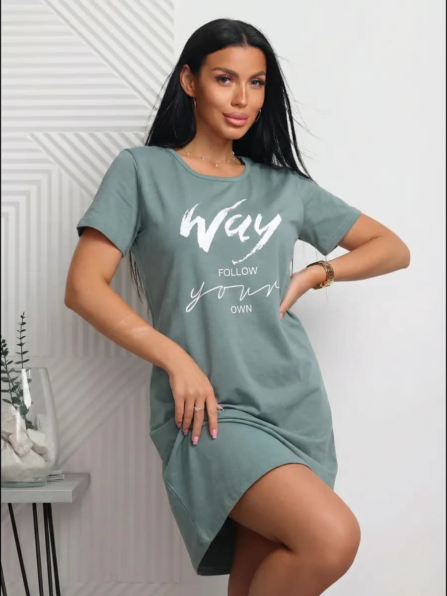 Туника платье домашнее больших размеров