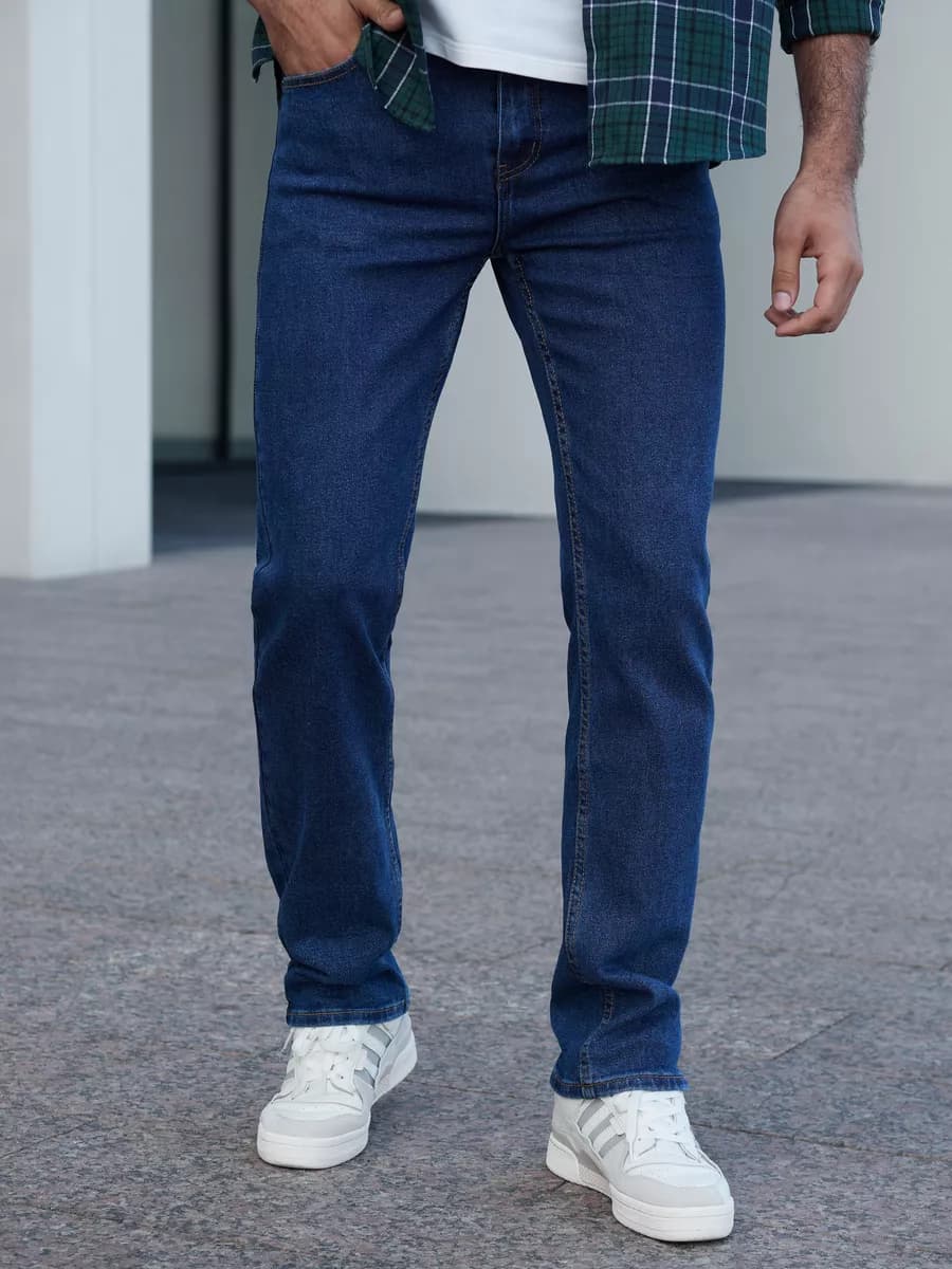 Джинсы прямые классические