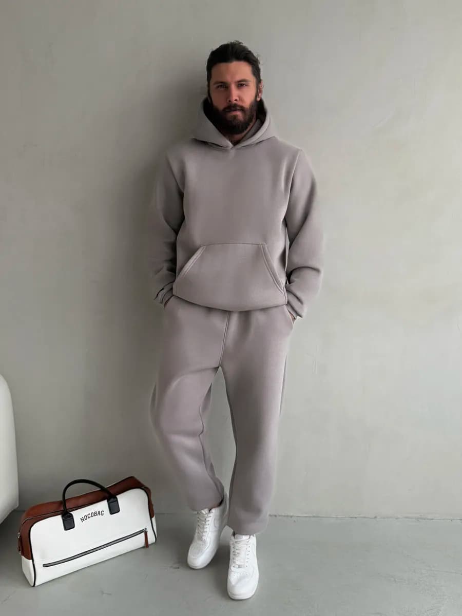 Спортивный костюм теплый с начесом