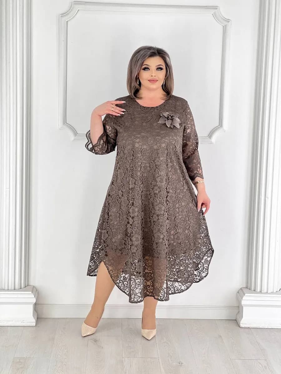 Платье праздничное больших размеров