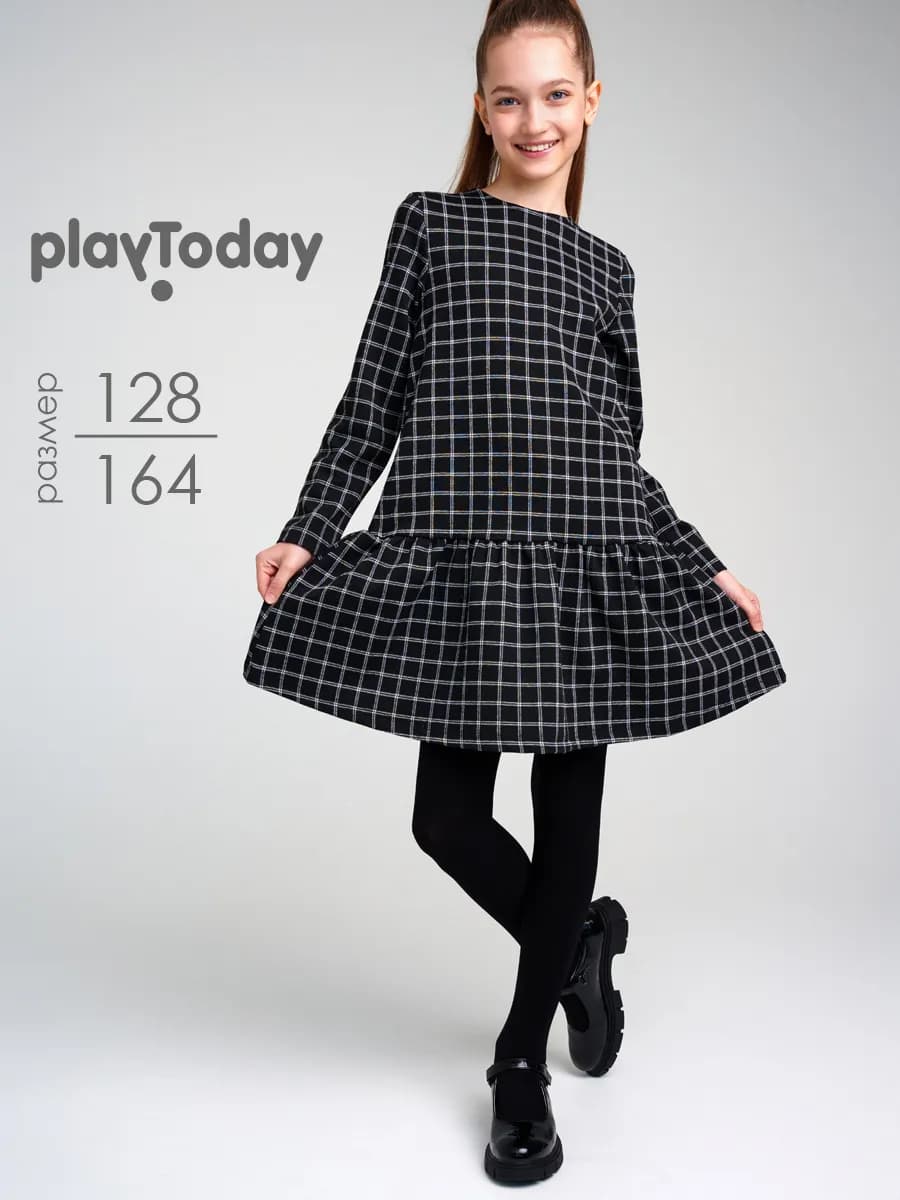 Жаккардовое платье