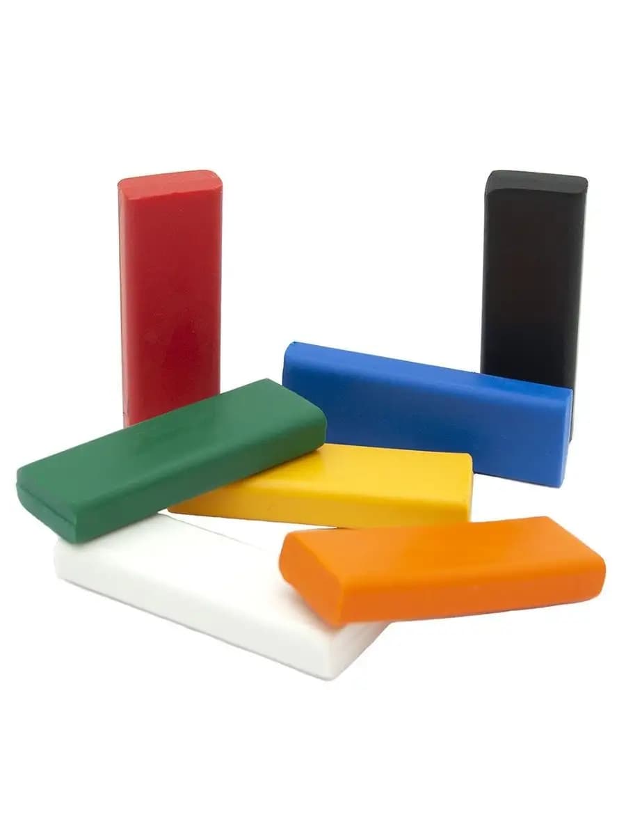 Полимерная глина набор 7 цветов 140г