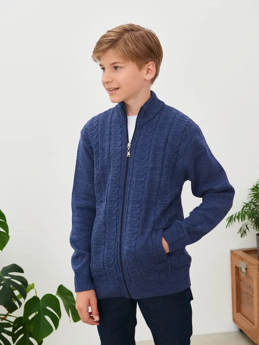 Школьная кофта на молнии