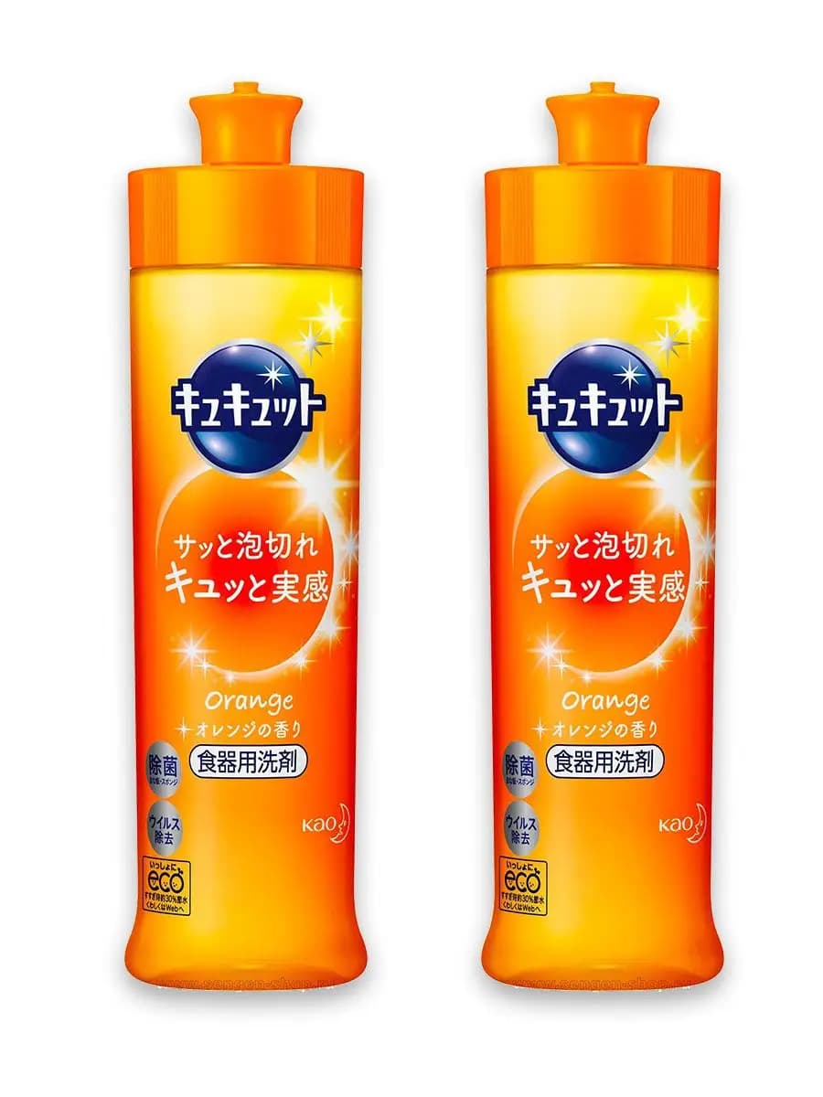 Гель для мытья посуды с ароматом апельсина 2 шт по 220 мл