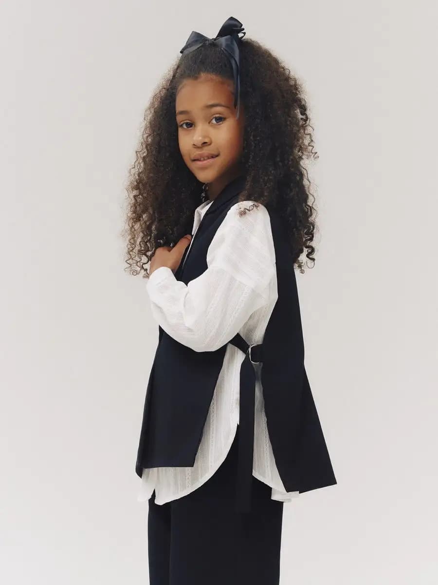 Жилет костюмный школьный