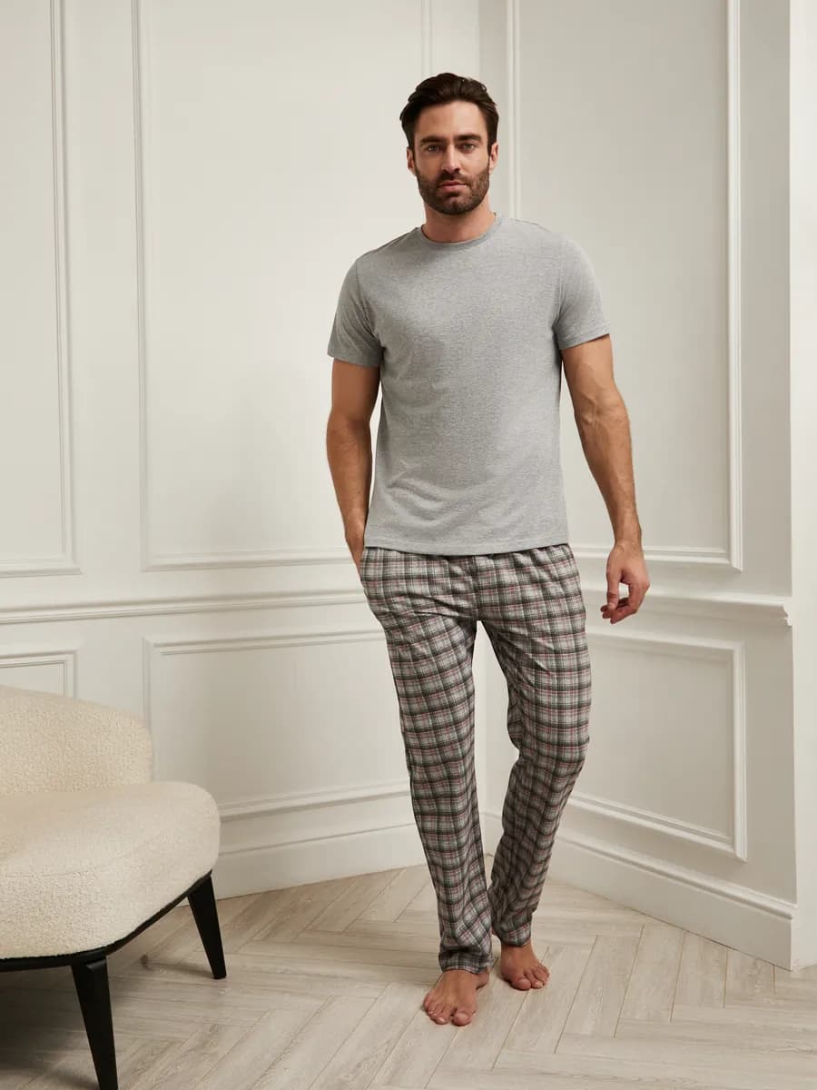 Пижама со штанами хлопок